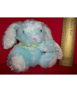 DanDee Plush Toy Blue Dan Dee Easter Holiday Bunny Rabbit Stuffed Animal... - $3.79