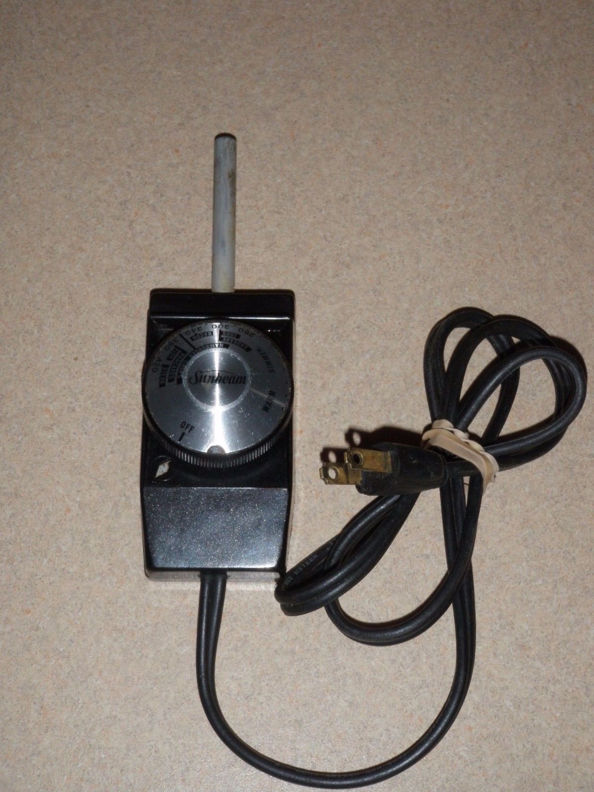 Sunbeam Electric Skillet Heat Control Power Cord Model P400P LR21409