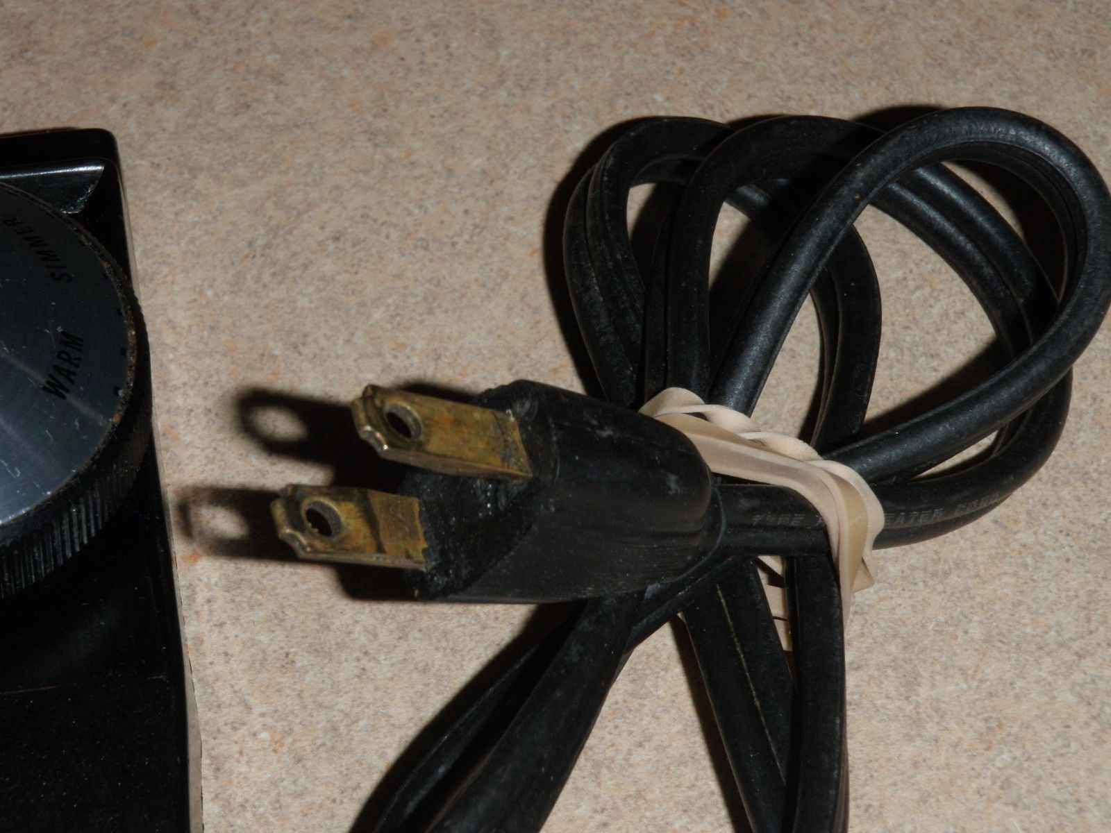 Sunbeam Electric Skillet Heat Control Power Cord Model P400P LR21409
