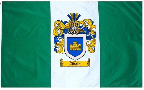 Abala Coat of Arms Flag / Family Crest Flag