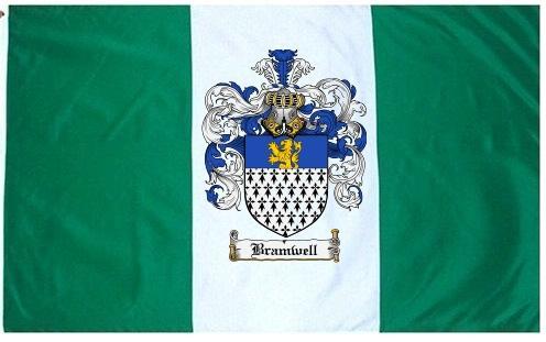 Bramwell Coat of Arms Flag / Family Crest Flag