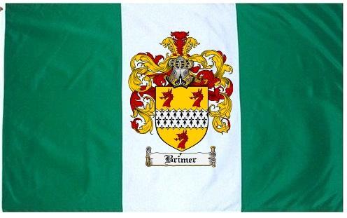 Brimer Coat of Arms Flag / Family Crest Flag