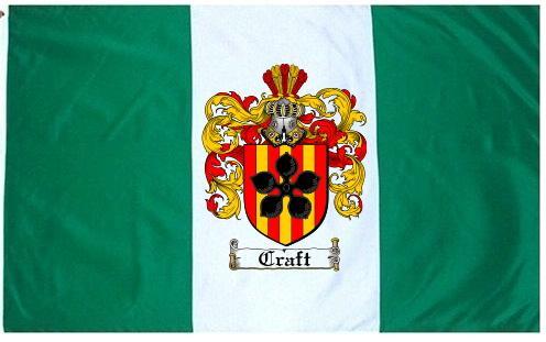 Craft Coat of Arms Flag / Family Crest Flag