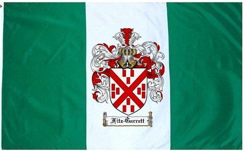 Fitz Garrett Coat of Arms Flag / Family Crest Flag