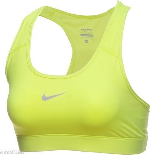 NEW! Neon Yellow [S] NIKE PRO Women Active Compression DRI-FIT Sports ...