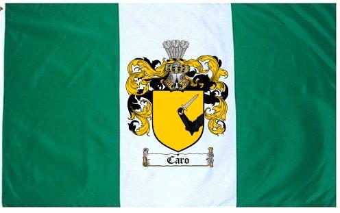 Caro Coat of Arms Flag / Family Crest Flag