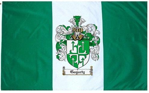 Gogarty Coat of Arms Flag / Family Crest Flag
