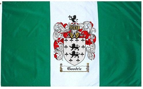Goodric Coat of Arms Flag / Family Crest Flag