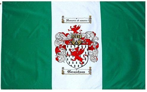 Grantam Coat of Arms Flag / Family Crest Flag