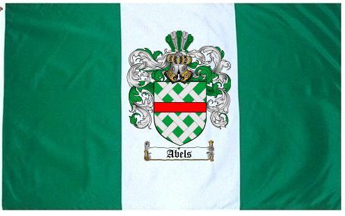 Abels Coat of Arms Flag / Family Crest Flag
