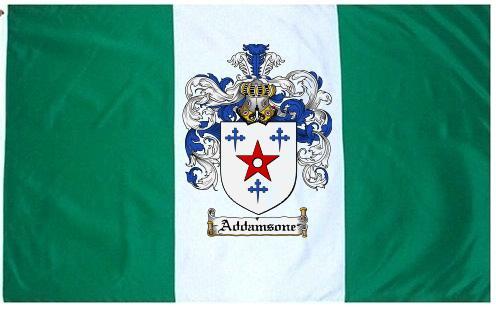 Addamsone Coat of Arms Flag / Family Crest Flag