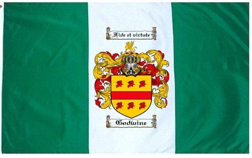 Godwine Coat of Arms Flag / Family Crest Flag