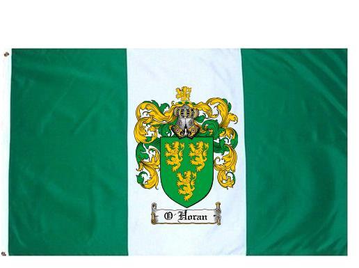 O'Horan Coat of Arms Flag / Family Crest Flag