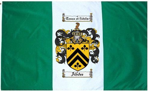 Abdee Coat of Arms Flag / Family Crest Flag