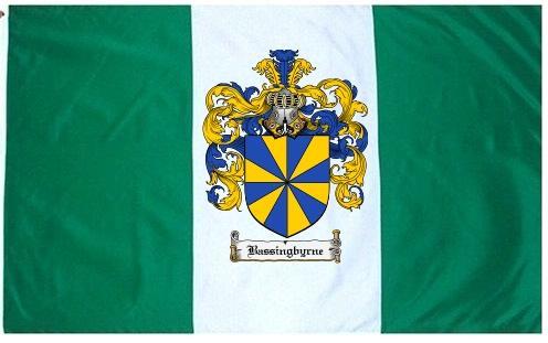 Bassingbyrne Coat of Arms Flag / Family Crest Flag