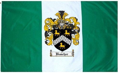 Buscher Coat of Arms Flag / Family Crest Flag