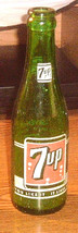 Vintage 7 Fl.Oz. 7 Up You Like it It Likes You Soda Bottle - $9.49