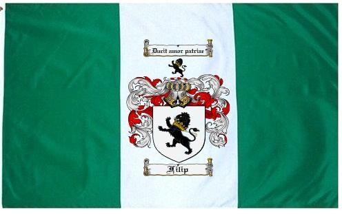 Filip Coat of Arms Flag / Family Crest Flag