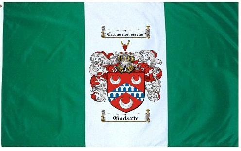Godarte Coat of Arms Flag / Family Crest Flag