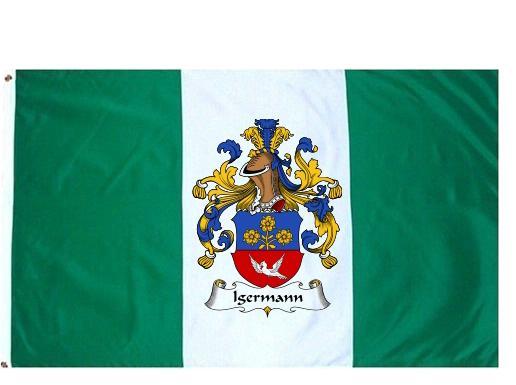 Ingermann Coat of Arms Flag / Family Crest Flag