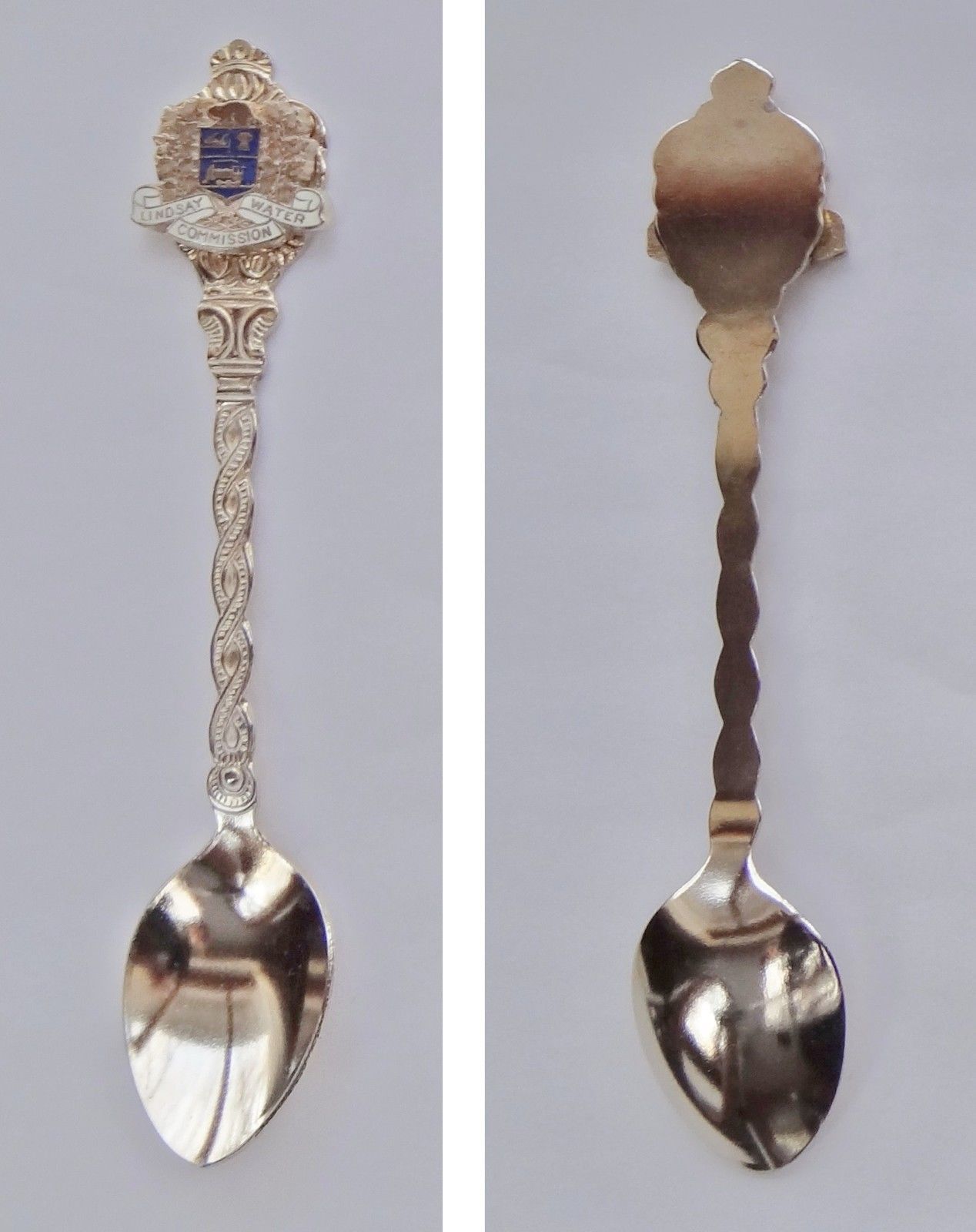 Collector Souvenir Spoon Canada Ontario Lindsay Water Commission
