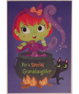 Greeting Halloween Card "Granddaughter" For a Special Granddaughter - $2.99