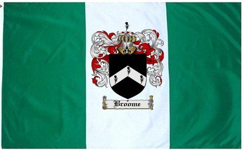 Broome Coat Of Arms Flag / Family Crest Flag - Coat Of Arms