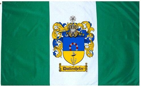 Duttenhefer Coat of Arms Flag / Family Crest Flag