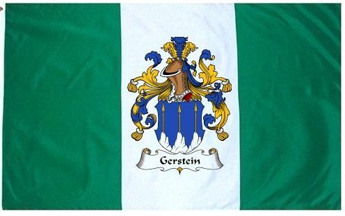 Gerstein Coat of Arms Flag / Family Crest Flag