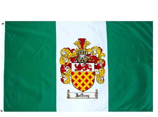 Jaffrey Coat of Arms Flag / Family Crest Flag