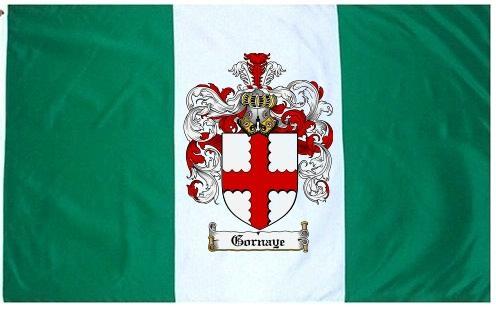 Gornaye Coat of Arms Flag / Family Crest Flag