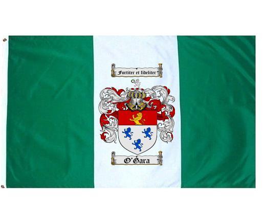 O'Gara Coat of Arms Flag / Family Crest Flag
