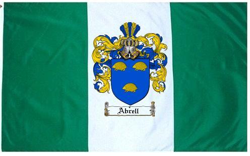 Abrell Coat of Arms Flag / Family Crest Flag