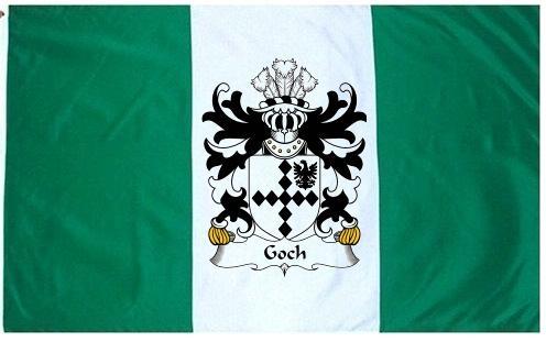 Goch Coat of Arms Flag / Family Crest Flag