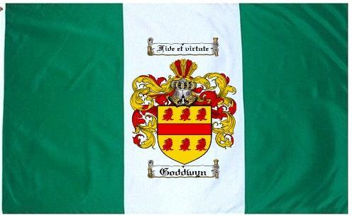 Goddwyn Coat of Arms Flag / Family Crest Flag