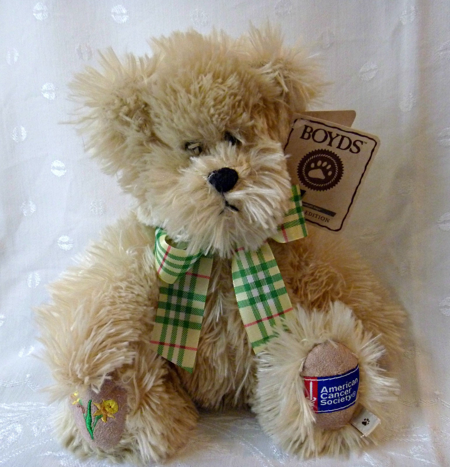 daffodil teddy bear