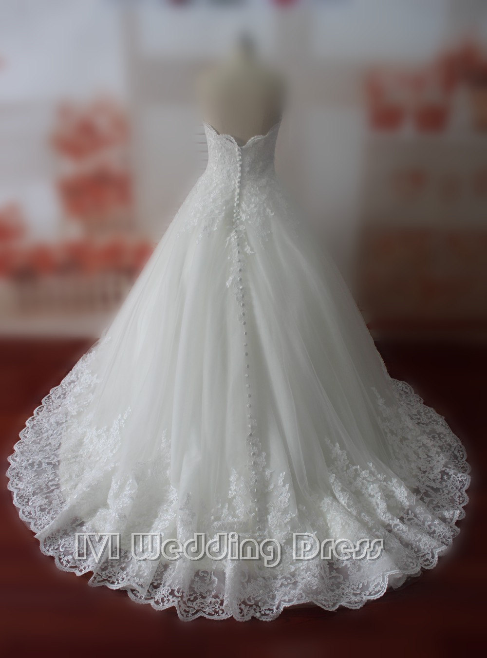 samples of lace gown