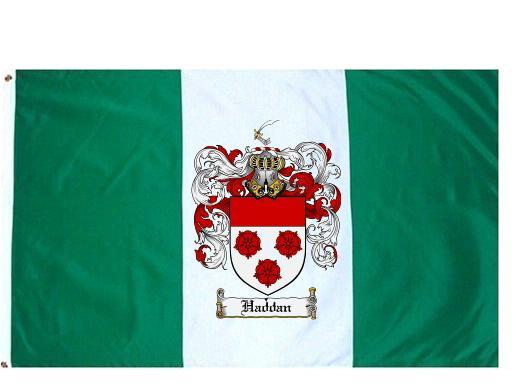 Haddan Coat of Arms Flag / Family Crest Flag