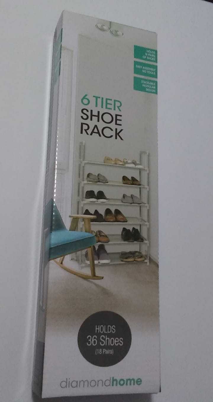 songmics 10 tiers shoe rack on 6 Tier Shoe Rack By Diamondhome And 50 Similar Items