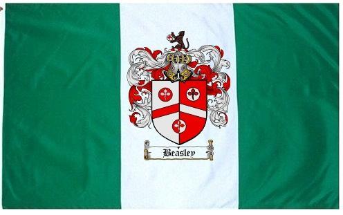 Beasley Coat of Arms Flag / Family Crest Flag - Coat of Arms