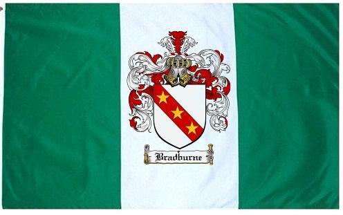 Bradburne Coat of Arms Flag / Family Crest Flag