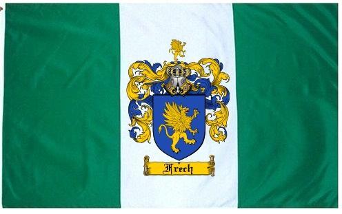 Frech Coat of Arms Flag / Family Crest Flag