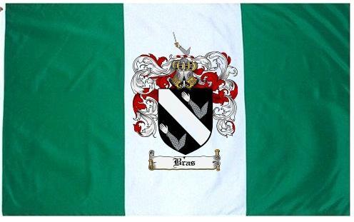 4crests - Bras coat of arms flag / family crest flag
