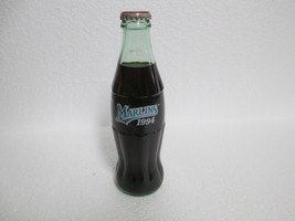 Coca-Cola Florida Marlins 1997 Championship Glass Bottle Coke - $5.94