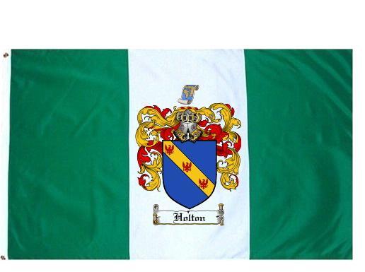 Holton Coat of Arms Flag / Family Crest Flag - Coat of Arms