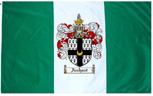 Archard Coat of Arms Flag / Family Crest Flag