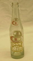 A&amp;W Root Beer Advertising Beverages Soda Pop Bottle Glass 10 oz. Vintage - $26.72