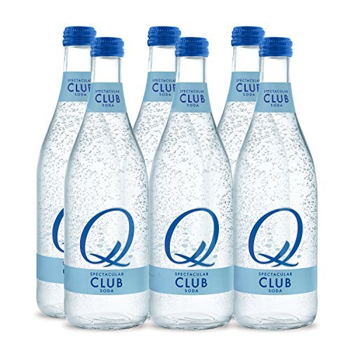 Q Mixers, Q Spectacular Club Soda, Premium Mixer, 500 ml Bottle Case of