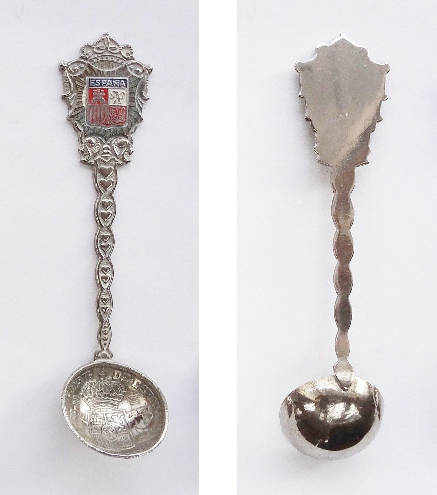 Collector Souvenir Spoon Spain Espana Coat of Arms Spoons