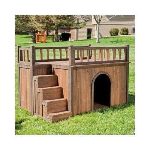 Boomer George Dog House 1 Customer Review And 2 Listings Large Dog House Pet Wood Kennel Deck Raised Floor Staircase Outdoor Shelter New 189 94 Advanced Search For Boomer George
